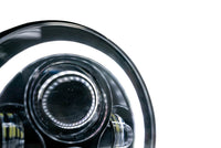 Thumbnail for DV8 Offroad 07-18 Jeep Wrangler JK LED Projector Headlights w/ Angel Eyes