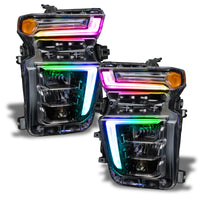 Thumbnail for Oracle 2021 Chevy Silverado HD 2500/3500 RGB+W Headlight DRL Upgrade Kit ColorSHIFT 2 SEE WARRANTY