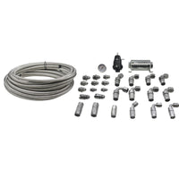 Thumbnail for DeatschWerks 2006+ Hemi X2 Series Pump Module -8AN Feed w/ -6AN Return PTFE Plumbing Kit