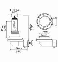 Thumbnail for Hella Bulb H11 12V 55W Pgj192 T4 (2)