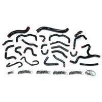 Thumbnail for HPS Black Reinforced Silicone Radiator + Heater Hose Kit Coolant for Lexus 08-16 LX570 5.7L V8