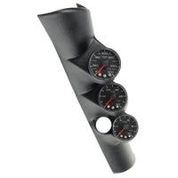Thumbnail for Autometer 98-02 Dodge Ram Spek-Pro Pillar Kit 0-60 PSI/0-2000F/100-300F w/ Speaker Hole