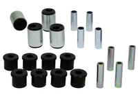 Thumbnail for Whiteline 90-05 Mazda Miata (NA/NB Chassis) Front Control Arm Bushing Kit