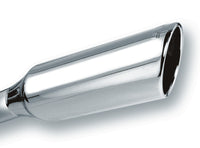 Thumbnail for Borla 2.25in Inlet 4in Round Rolled Angle Cut x 12in Long Embossed Exhaust Tip