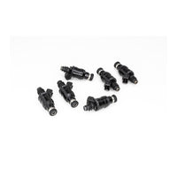 Thumbnail for DeatschWerks Universal 800cc Low Impedance 11mm Upper Injector - Set of 6