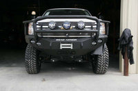 Thumbnail for Road Armor 11-14 Chevy 2500 Stealth Front Winch Bumper w/Lonestar Guard - Tex Blk