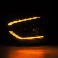 Thumbnail for AlphaRex 14-21 Toyota Tundra NOVA-Series LED Proj Headlights Alpha-Blk w/Actv Light & Seq. Sig + DRL
