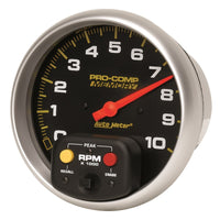 Thumbnail for Autometer Pro-Comp 5 inch 10K RPM with Peak Memory  In-Dash Tachometer