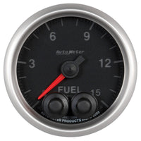 Thumbnail for AutoMeter Gauge Fuel Press 2-1/16in. 15PSI Stepper Motor W/Peak & Warn Elite