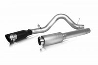 Thumbnail for Gibson 14-15 GMC Sierra 1500 SLT 5.3L 4in Patriot Skull Series Cat-Back Single Exhaust - Stainless