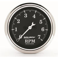 Thumbnail for AutoMeter Gauge Tachometer 2-1/16in. 7K RPM In-Dash Old Tyme Black