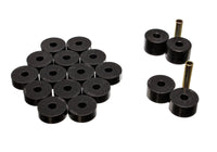 Thumbnail for Energy Suspension 74-75 Jeep CJ5/CJ7/CJ8 Scrambler Black Body (Cab) Mount Set