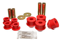 Thumbnail for Energy Suspension 92-95 Toyota MR2 Red Front Control Arm Bushing Set (includes Strut Bushings)