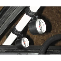 Thumbnail for Autometer 2-1/16in inch Black Roll Pod Gauge Mount for 1 5/8 inch Roll Cage