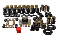 Thumbnail for Energy Suspension 78-87 Oldsmobile Cutlass/442/F-85/Europa Black Hyper-flex Master Bushing Set