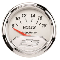 Thumbnail for Autometer Arctic White GM 5 Pc Kit Box w/ Mech Speedo, Elec Oil Press, Water Temp, Volt, Fuel Level