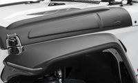 Thumbnail for Bushwacker 18-22 Jeep Wrangler 2/4dr / 20-22 Jeep Gladiator Trail Armor Hood Armor (3pc) - Tex. Blk