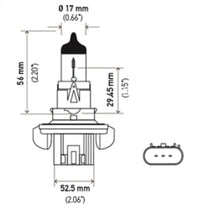 Thumbnail for Hella Optilux H13/9008 12V 60/55W XB Xenon White Bulbs (Pair)