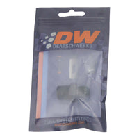 Thumbnail for DeatschWerks 6AN Male Flare to 3/8in Male NPT Adapter - Anodized Matte Black