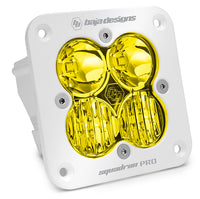 Thumbnail for Baja Designs Flush Mount LED Light Pod White Amber Lens Driving/Combo Pattern Squadron Pro