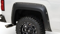 Thumbnail for Bushwacker 14-18 GMC Sierra 1500 Pocket Style Flares 2pc 69.3/78.8/97.8in Bed - Black