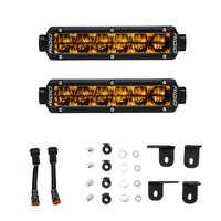 Thumbnail for Rigid Industries 2022+ Toyota Tundra 6in SR-Series Selective Yellow Fog Light Kit