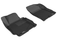 Thumbnail for 3D MAXpider 2011-2013 Hyundai Elantra Kagu 1st Row Floormat - Black