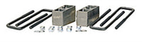 Thumbnail for Fabtech 11-19 GM C/K2500HD 2WD/4WD 1in Rear Leaf Spring Block & U-Bolt Kit