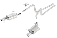 Thumbnail for Borla 2011 Ford Mustang 3.7L 6cyl 6spd RWD SS S-Type Catback Exhaust