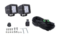 Thumbnail for Hella HVF Cube 4 LED Off Road Kit - 3.1in 12W Spot Beam