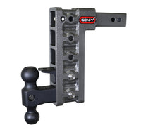 Thumbnail for Gen-Y Mega Duty 2in Shank 10in Drop 1.5K TW 10K Hitch w/GH-031 Dual-Ball/GH-032 Pintle Lock