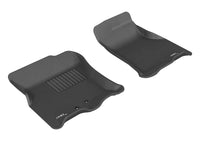 Thumbnail for 3D MAXpider 2011-2017 Ford/Lincoln Expedition/Navigator Kagu 1st Row Floormat - Black
