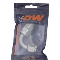 Thumbnail for DeatschWerks 8AN Female Flare Swivel 120-degree Hose End - PTFE