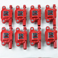 Thumbnail for Granatelli 14-23 GM LT Direct Ignition Coil Packs - Red (Set of 8)