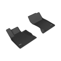 Thumbnail for 3D MAXpider 17-21 Genesis G90 AWD Kagu 1st Row Floormats - Black