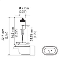 Thumbnail for Hella Bulb 881 12V 27W Pgj13 T325