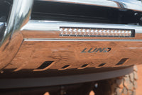 Thumbnail for Lund 11-16 Ford F-250 Super Duty Bull Bar w/Light & Wiring - Polished
