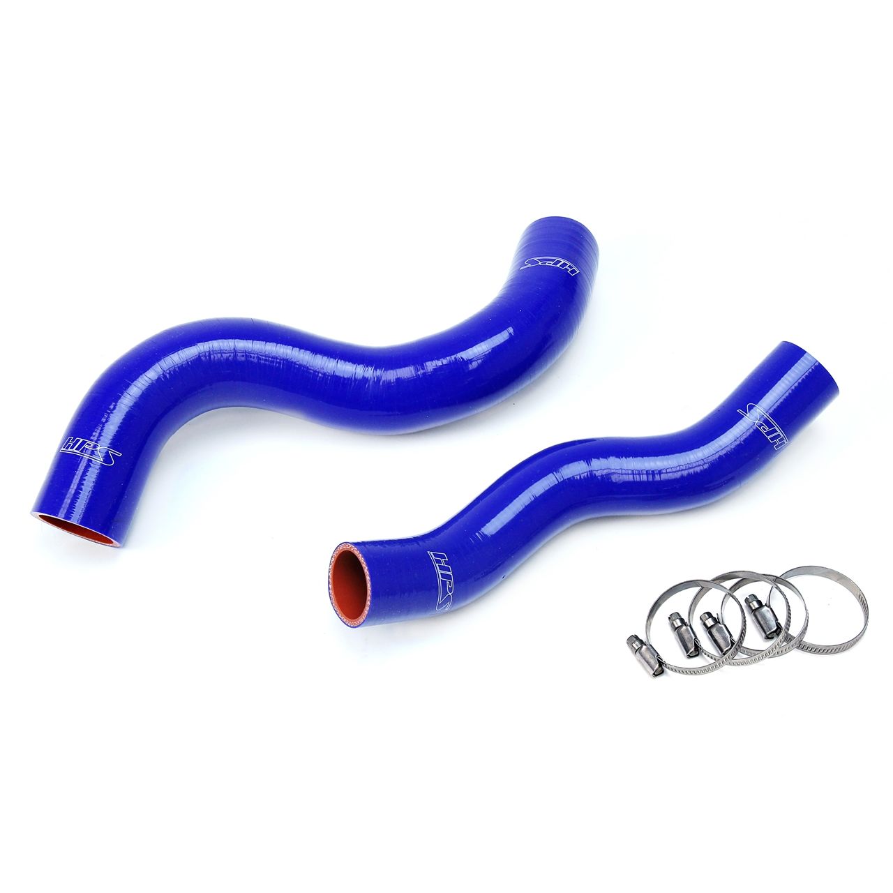 HPS Blue Reinforced Silicone Radiator Hose Kit Coolant for Jeep 05-09 Grand Cherokee 4.7L V8 WK1