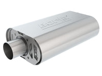 Thumbnail for Borla CrateMuffler Stock SBC 283/327/350 S-Type 2.5in Offset/Center 14inx4.35inx9in Oval Muffler