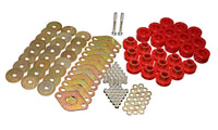 Thumbnail for Energy Suspension Body Mount Set W/Hardware - Red