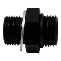 Thumbnail for DeatschWerks 6AN ORB Male to M14 X 1.5 Metric Male (Incl O-Ring and Washer) - Anodized Matte Black