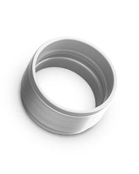 Thumbnail for fifteen52 Super Touring Threaded Snout Anodized Silver w/Satin Clear Cover Plate