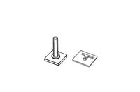 Thumbnail for Thule Adapter Kit - Mounts 599XTR/724/725 Racks to Xsporter/Rapid Aero/Professional Load Bars - Blk