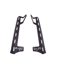 Thumbnail for ANZO 2007-2015 Jeep Wrangler LED Bar Windshield Mounting Brackets