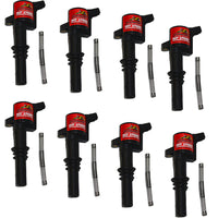 Thumbnail for Granatelli 05-08 Ford 4.6L/5.4L 3V Hot Street Coil Packs - Black (Set of 8)