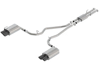 Thumbnail for Borla 2020 Ford Explorer ST 3.0L V6 2.25in ATAK Exhaust - Black Chrome Tips