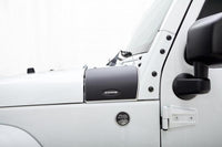 Thumbnail for Bushwacker 07-18 Jeep Wrangler Trail Armor Cowl Cover - Black