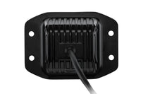 Thumbnail for Hella Universal Black Magic 3.2in L.E.D. Cube Kit - Flood Beam (Flush Mount)