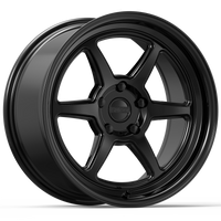 Thumbnail for Kansei K14B Roku 18x9in / 5x112 BP / 12mm Offset / 66.56mm Bore - Gloss Black Wheel