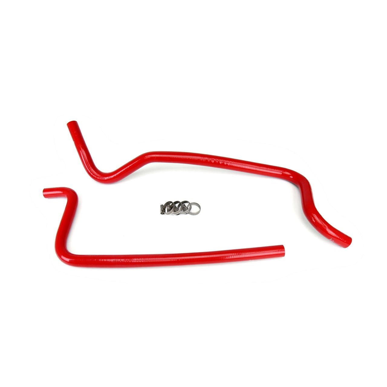 HPS Red Reinforced Silicone Heater Hose Kit for Jeep 02-06 Wrangler TJ 4.0L Left Hand Drive